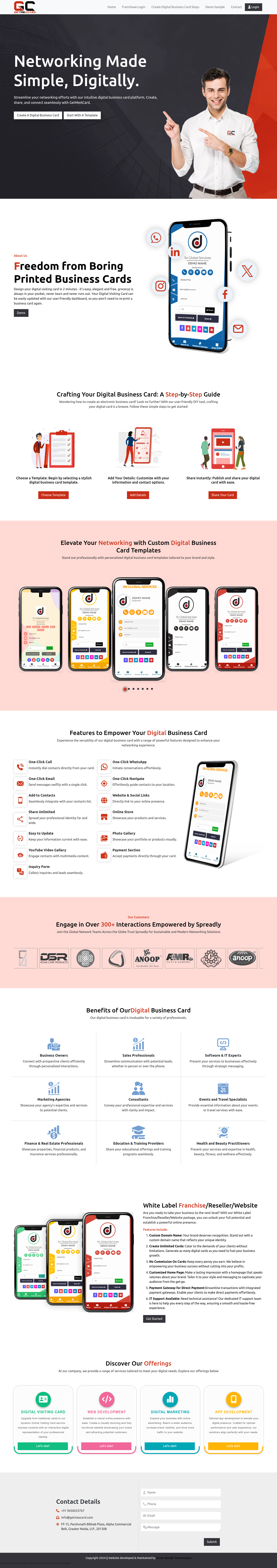 Get Me A Card Website